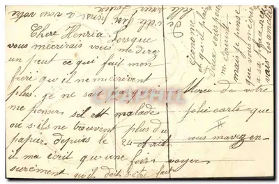 Dziewczynka w trawie czterolistnej — Przyjazny przypominek — wydawca nieznany — Rewers