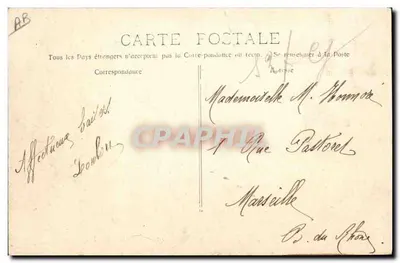 Cetie — Joute (Trwa) — Marseille — wydawca 'B. du Chay' n°4022 — Rewers