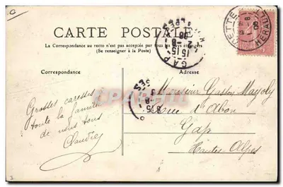 Ogólny widok Jout (Joust) — Celle, 1 sierpnia 1906 — D. B., wyd. — Rewers