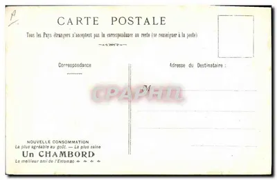 Dwa dzieci przed plakatem przedstawiającym spektakl — Rysunek Milhande, N° 15 — Rewers