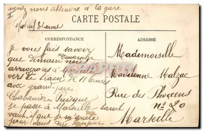 Saint-Raphaël — O Boulevard Félix-Martin — LL — Verso