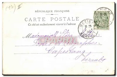 ROCHEFORT-sur-MER — Place Colbert — CL. GALERIES PARISIENNES n°1 — Rewers