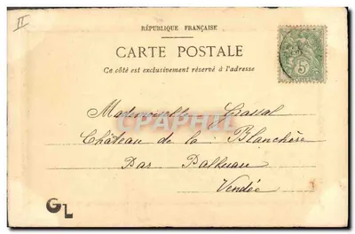 Cinco filhotes — Magnon N° 100 — C. St. Eheret — Verso