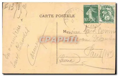 Pies Pyreńskowy — wydawca Les Pyrénées, n° 6476 — Rewers