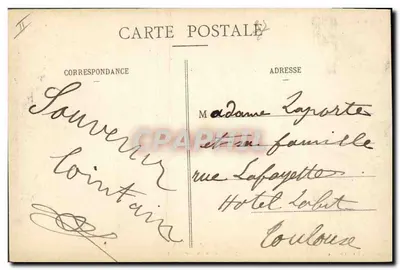 Os Pirineus — Cão de Montanha — Sreygeol, editor, Lourdes — Verso