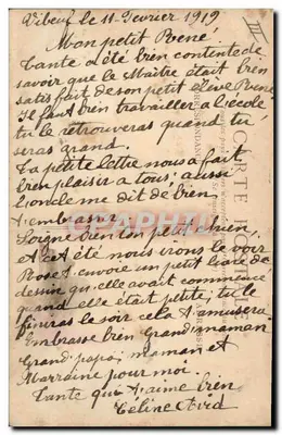 Geralíssimo Joffre — retrato militar — editor Géo. D.1 — Verso