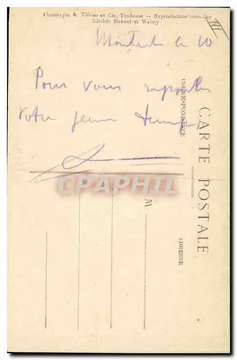 Souvenir wielkich manewrów południowo-zachodnich — wrzesień 1913 — fototypia A. Thitiat et Cie, Toulouse — Rewers