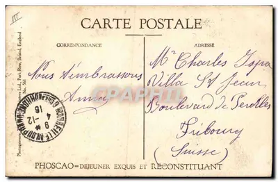 Geral Joffre — Os Vencedores da Marne — Editor não visível — Verso