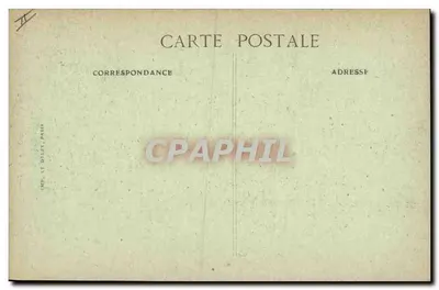 Le Feste della Vittoria a Parigi — 13 luglio 1919 — sulle scale del Palazzo Municipale — M. Poincaré, il Maresciallo Joffre, il Maresciallo Foch — editore B.D. — Verso