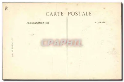 Festas da Vitória em Paris — 13 de julho de 1919 — M. Poincaré, o Marechal Joffre, o Marechal Foch — Verso