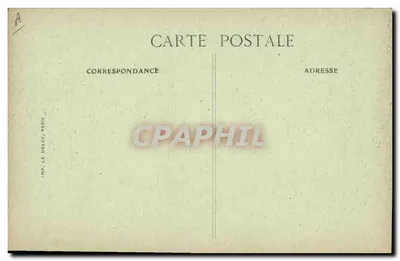 Las Fiestas de la Victoria en París — 14 de julio de 1919 — Los Mariscales Joffre y Foch — Reverso