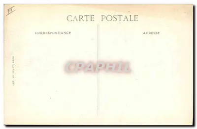 As Festas da Vitória em Paris — 14 de julho de 1919 — Os Marechais Joffre e Foch — Editor B.D. — Verso