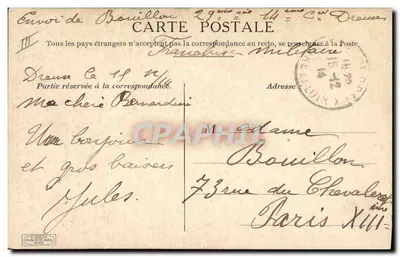 Em Alsácia! — Desenho de Georges SCOTT, comunicado generosamente pela ILLUSTRATION — Agosto 1914 — Verso