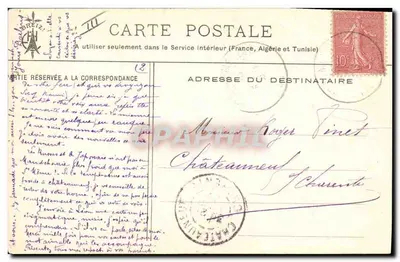 Bretagne — Siedzę w środku bagna, śpiewam żałobnym głosem — Ilustrowane piosenki Botrela «La Chanson du Patour» n°4 — Rewers