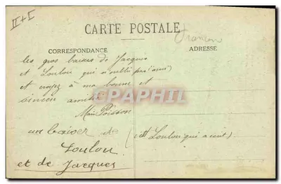 Dziewczyna, moja Elaine — Obróć swój纺车! — Kolekcja II. Laurent, Port-Louis — Rewers