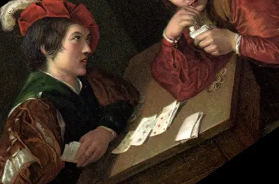 O Falschspieler — Michelangelo da Caravaggio — Blengel & Co., Dresden 23723