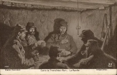 Na Trincheira-Abri - La Manille — Georges Leroux, Paris
