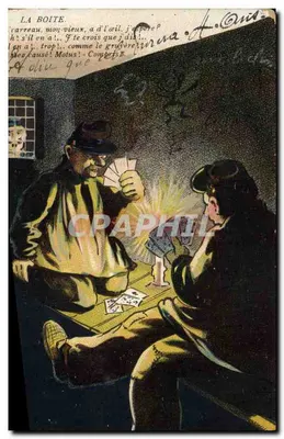 A Caixa — Jogo de cartas — K.F. edit. Paris - Série 1381