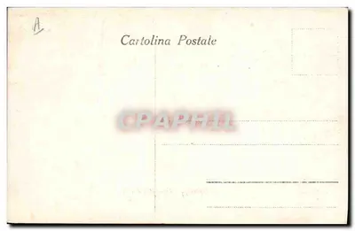 Dwie tancerki — pozycja teatralna — Cartolina Postale — Rewers