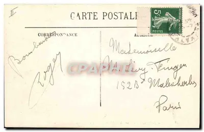 Cabourg — Kioski w Czasie Muzyki — Fotografia Auguin L'Merciers — Rewers