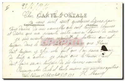 Gérardmer (Vosges) — Kiosque do Boulevard du Lac — B.F., Paris — Verso