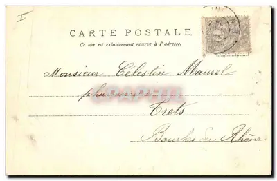 Le Havre — A Prefeitura, e o Kiosque da Música — V.P. 10 — Verso