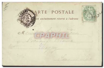ÉPERNAY — Le Jard — Wydawca Clara Bonnard, nr 571 — Rewers