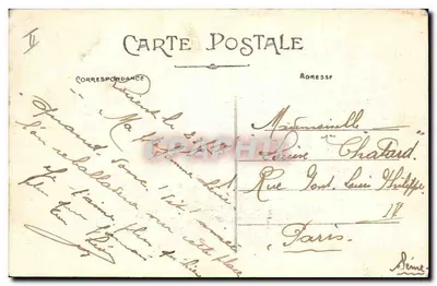 Lorient — Plac Alsacj-Lotarynii — Artaud et Nozais, Nantes — Rewers