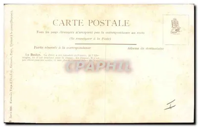 Cachorro de caça — Dachshund — Rannall Tuck & Figs Ltd, Série 806 — Verso