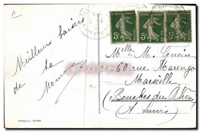 Cane e cuccioli — Phototypic Co., Neuchâtel — n°2178 — Verso