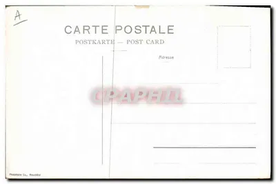 St-Bernard-hond bij het hospitaal — Phototypie Co., Neuchâtel — n°22 — Achterkant