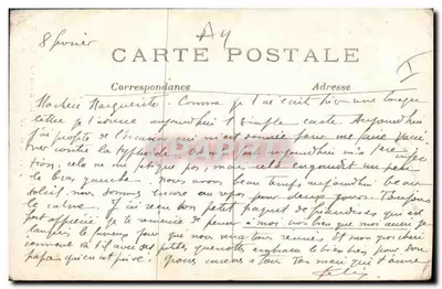Guerra de 1914 — Os Gerais Joffre e Pau — A.R. — Verso