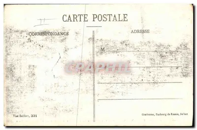 Bitschwiller — O prefeito apresenta ao General Joiffe seus cumprimentos de boas-vindas na Alsácia — editor não identificado, n° 708 — Verso