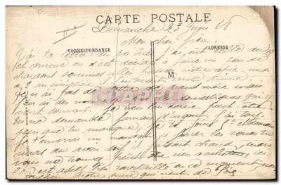 Gerais Joffre e Maunoury no front — RÉGION DU NORD — J. Courcier, 8, rue Simon-Je-Franc, Paris — Verso