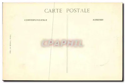 As Festas da Vitória em Paris — Entrega de uma Guirlanda ao Mariscal Foch — 14 de julho de 1919 — Verso