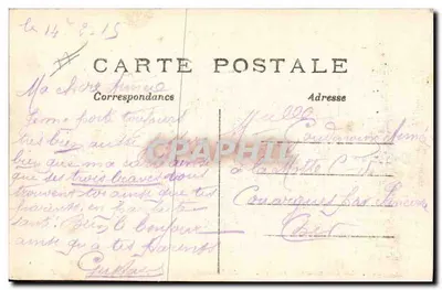 El General JOFFRE y el General de CASTELNAU — La Gran Guerra 1914 — Phot-Express — Reverso
