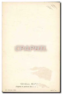 Geral Manquin — retrato de J.-F. Eucation — IMP. STUDIUM, PARIS, VIBÉ N° 58 — Verso