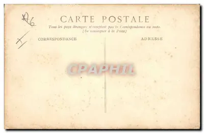 Amiral Boué de Lapeyrère — retrato em uniforme — editor não visível — Verso