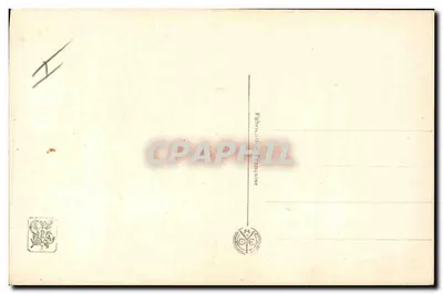 O General Fayolle — retrato militar — editor A.N. Paris, n° 709 — Verso