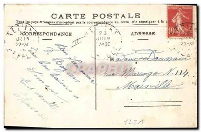 Zur Rache — Chor — J. Féline-Laporte, gedruckt von Bé Verlugo, Nîmes — Rückseite