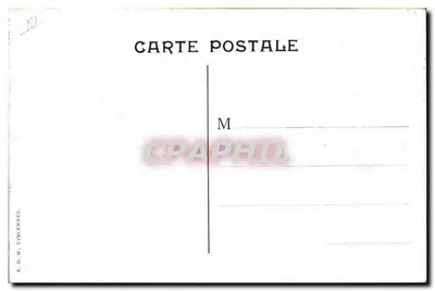 Soldado apresentando uma cabeça de porco — caricatura satírica — E.D.M. Vincennes — Verso