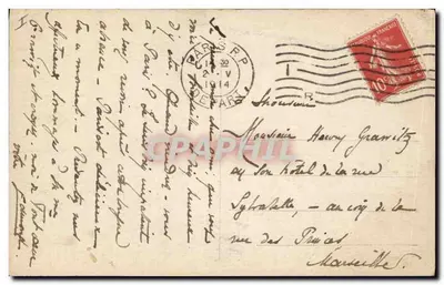 Queen Margaret — Heroínas de Shakespeare — B.N. París n°43 — Reverso