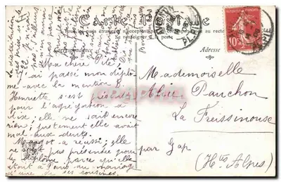 La Fine di un Romanzo — Salone del 1908, di Alkan-Lécy — Verso