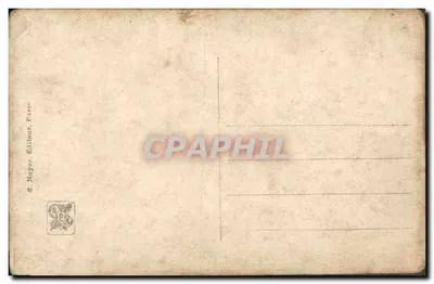 La Vague — Salón 1913 — J.A. Hanriot, editor A. Noyer, París — Reverso