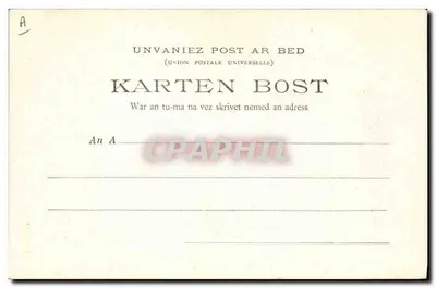 Bretagne (Kolekcja E. Hamonic) — Piosenki Botrela ilustrowane: « Dziewczyna do zawarcia małżeństwa » — E. H., fot.-wyd. St-B. — Rewers