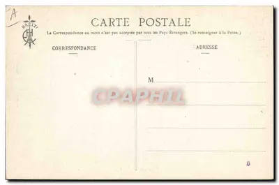 Marynarz i kobieta w kuchni wiejskiej — Les Chansons de Botrel ilustrowane przez E. Hamonic — nr 337 — « Le Fil Cassé » (5. zwrotka) — Rewers