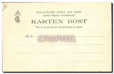 Bretania — Le p'tit Gâs — kolekcja E.H. n°444 — Rewers