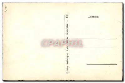 青い水着の女性がビーチで読書 — 署名入りの描画 'nag' — Édition Artistique Française — 裏面
