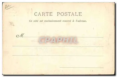 Cidade das Tendas de Barnum & Bailey — Vista aérea — Imp. Courmont Frères, Paris, N° 6 — Verso