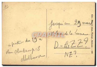 De Fernandos — Acrobaten-Equilibristen — Richard Adam, Mulhouse — Achterkant